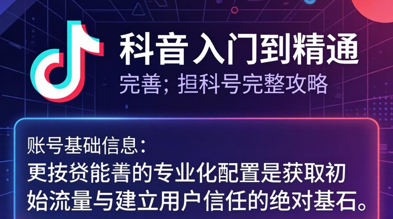 TikTok 账号信息如何完善