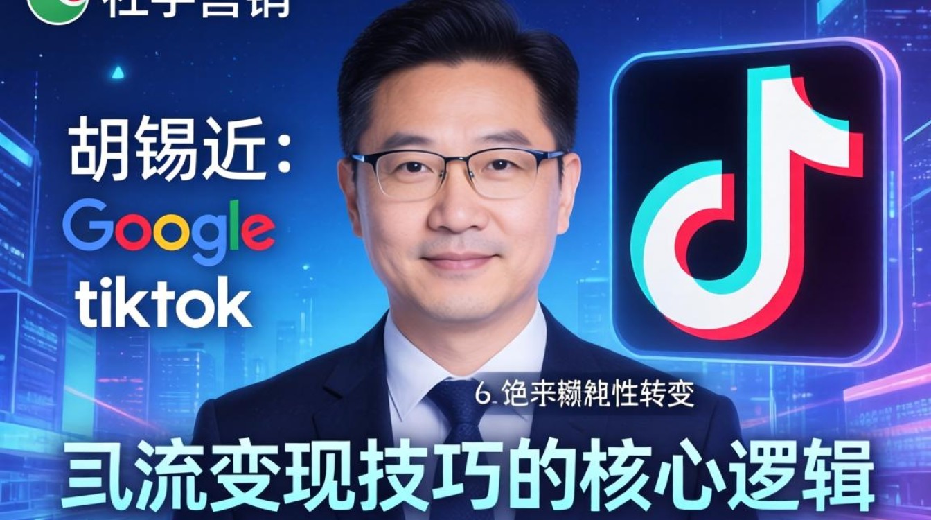 胡锡进谷歌 TikTok 引流变现技巧
