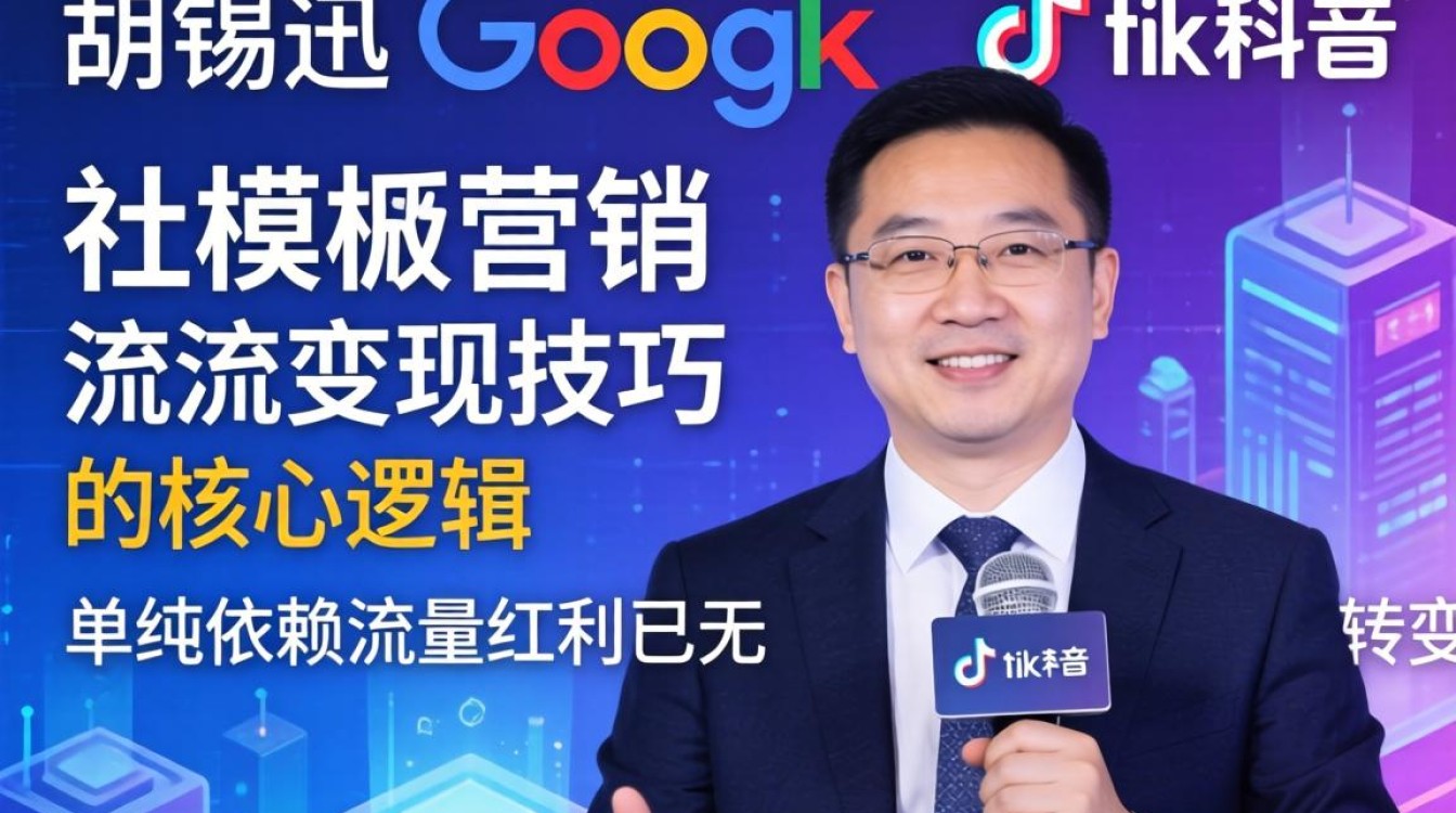 胡锡进谷歌 TikTok 引流变现技巧
