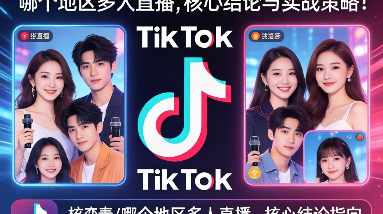 TikTok 哪个地区多人直播