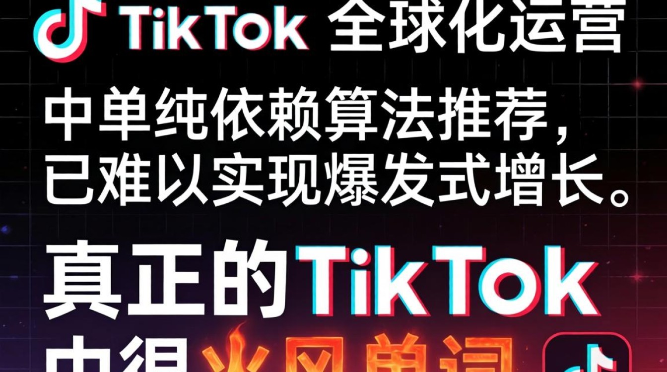 TikTok 很火的单词 全球账号粉丝增长秘籍