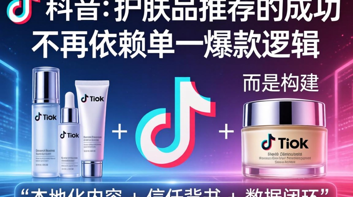 TikTok 护肤品推荐怎么做