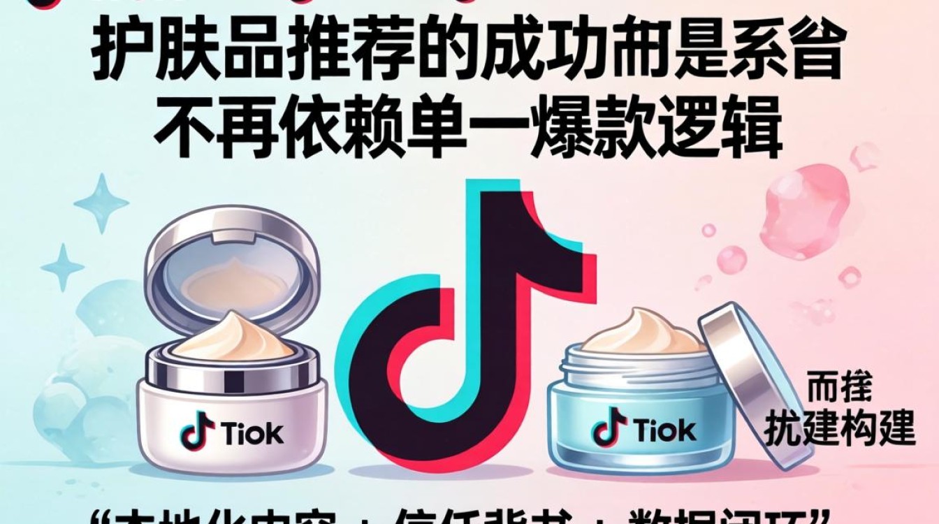 TikTok 护肤品推荐怎么做