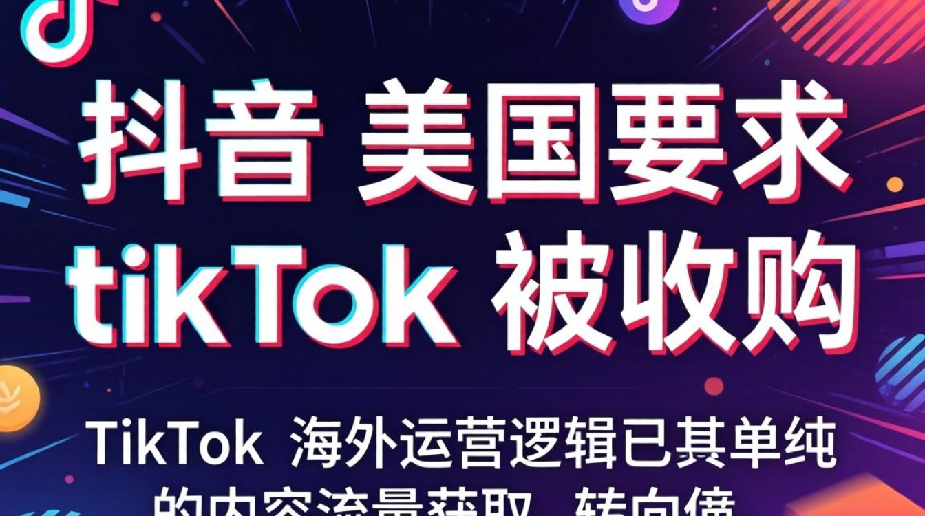 抖音美国要求 TikTok 被收购怎么办