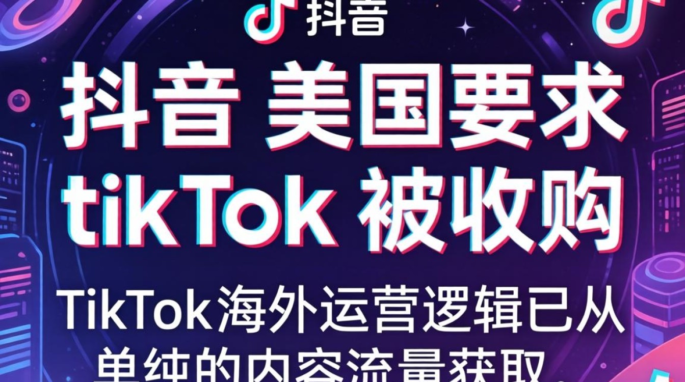 抖音美国要求 TikTok 被收购怎么办