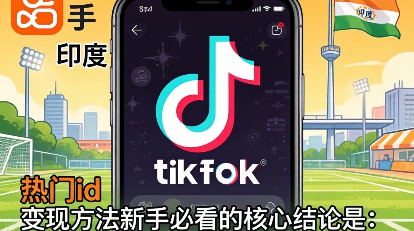 快手印度的tiktok热门id 变现方法新手必看
