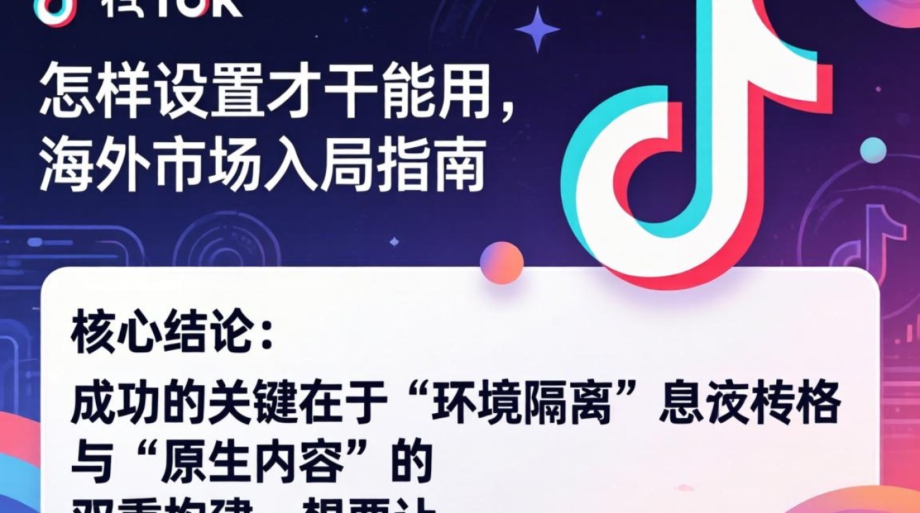 TikTok 海外运营设置教程