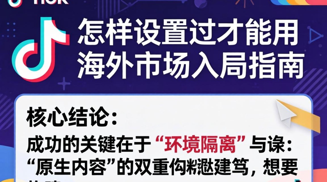 TikTok 海外运营设置教程