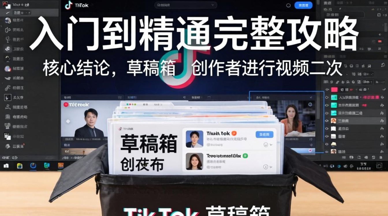 TikTok 草稿箱位置在哪