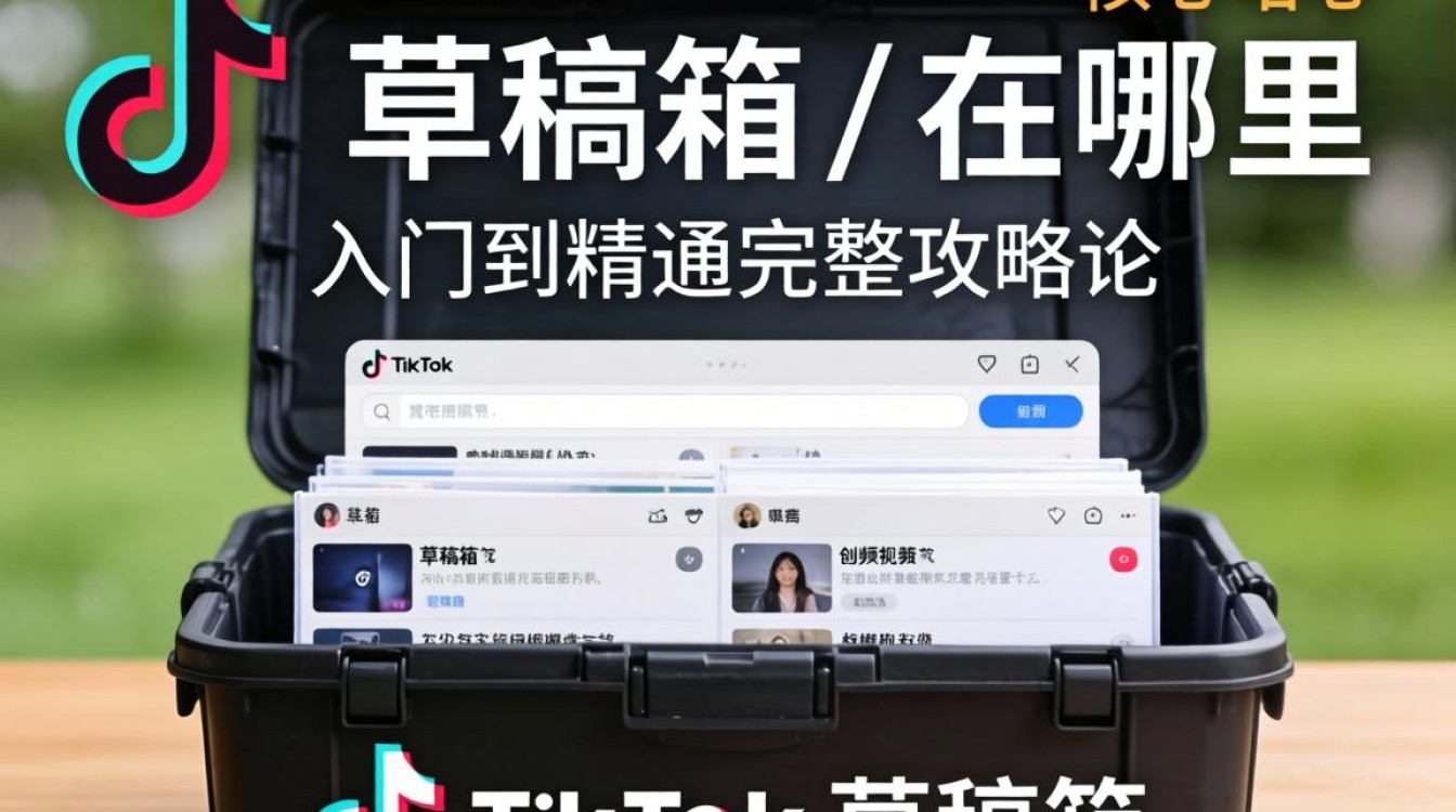TikTok 草稿箱位置在哪