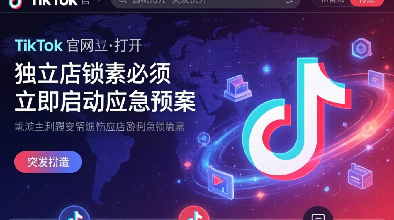 TikTok 官网打不开怎么办