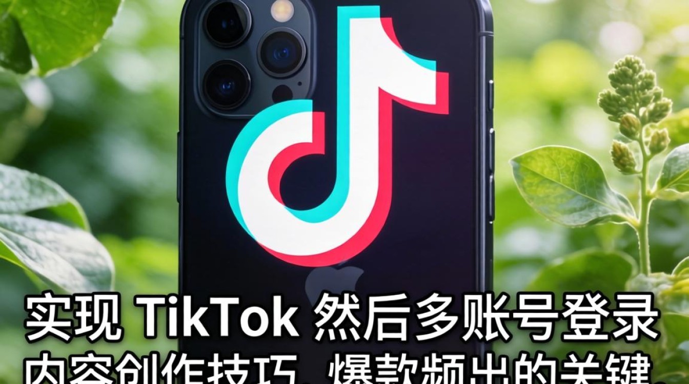 TikTok 然后多账号登录内容创作技巧