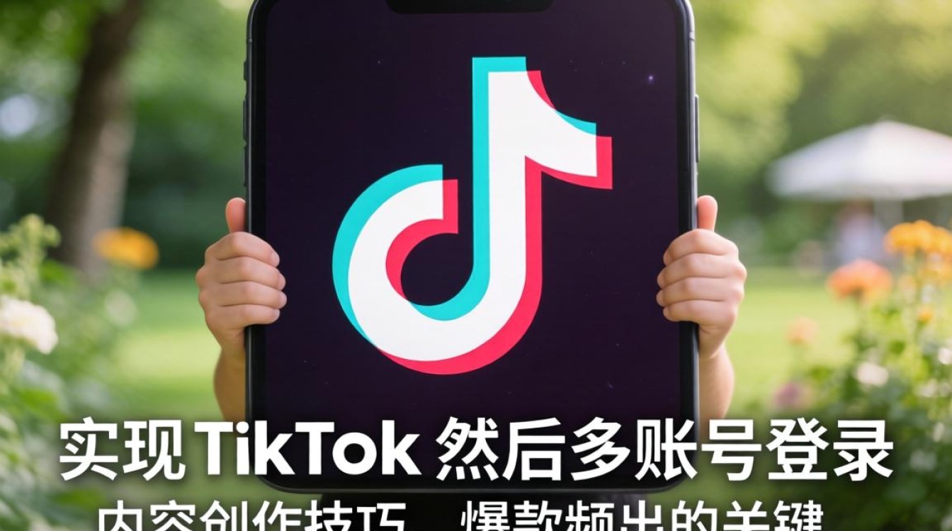 TikTok 然后多账号登录内容创作技巧