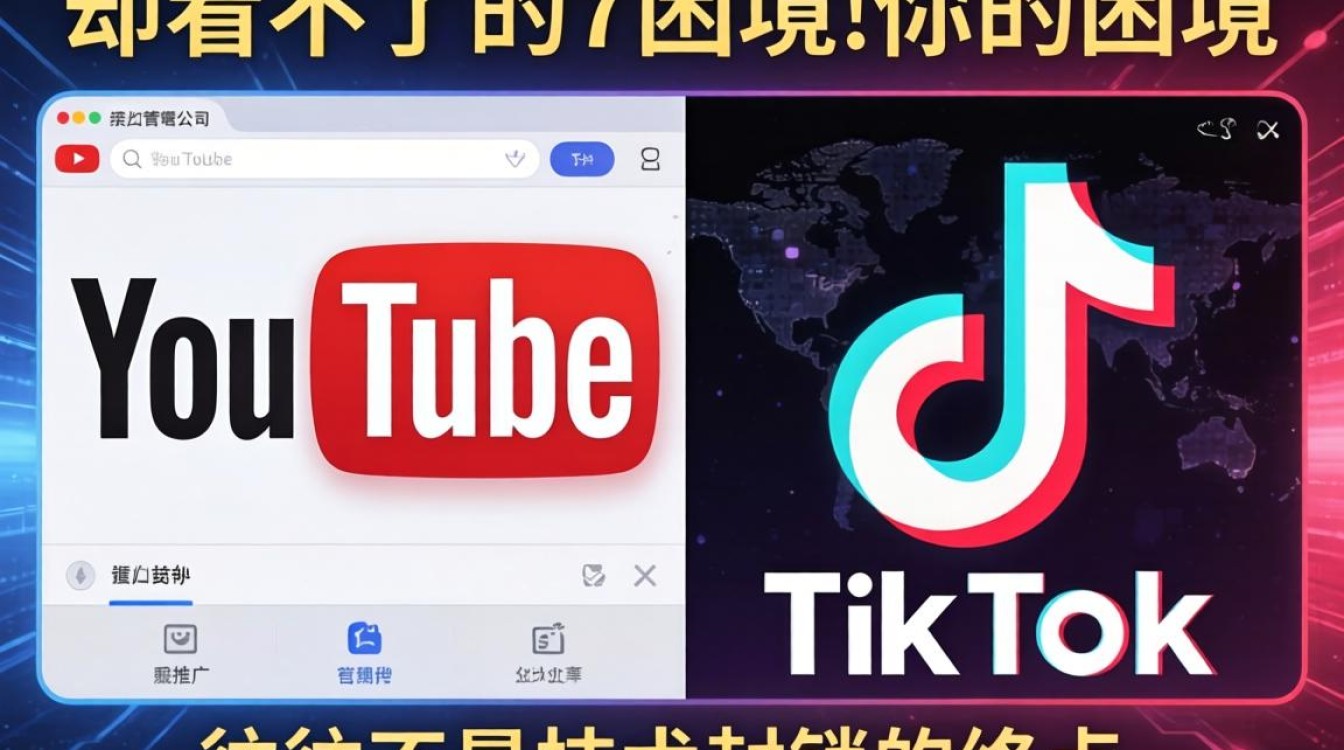 商品推广能看YouTube看不了TikTok怎么办