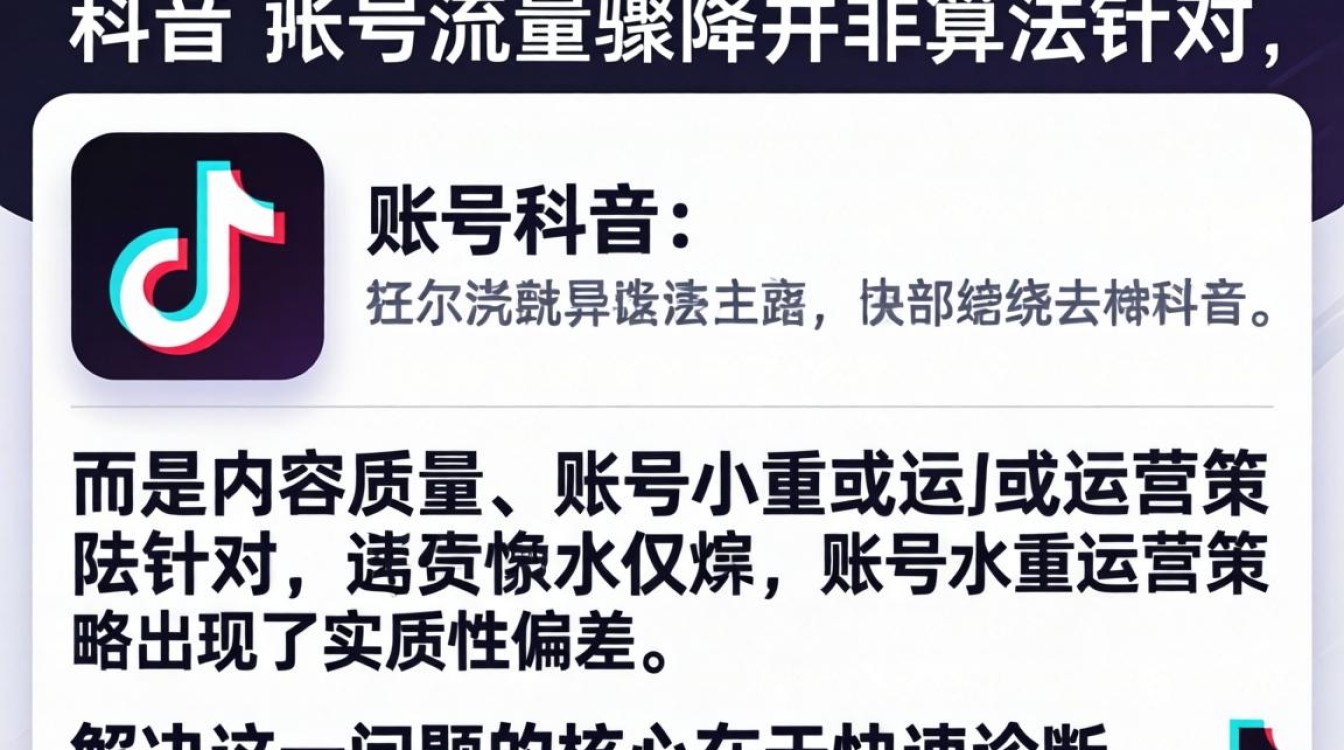 TikTok 突然不给流量了怎么办