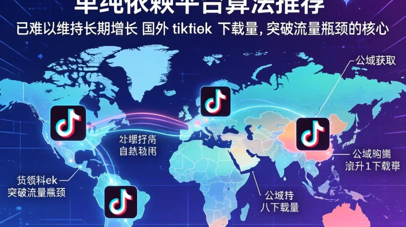 公域获取国外 TikTok 下载量突破流量瓶颈