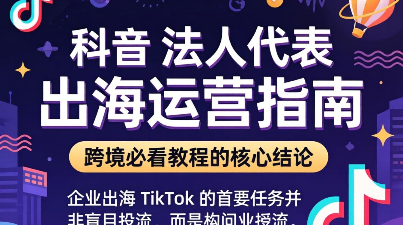 TikTok 法人代表注册流程及出海运营全攻略
