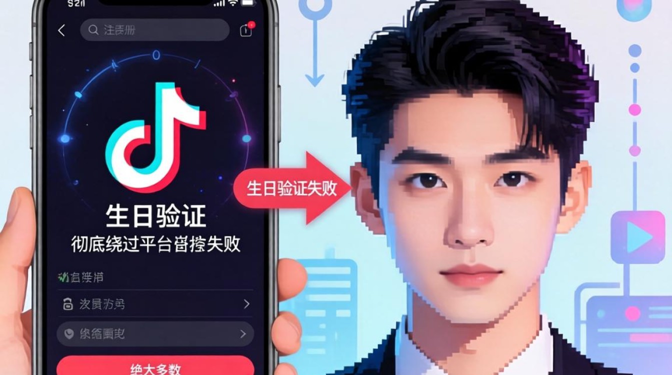 TikTok 注册生日过不去怎么办