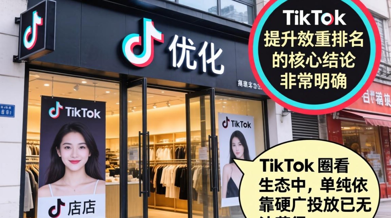 店铺优化怎么用圈看 TikTok 提升权重排名