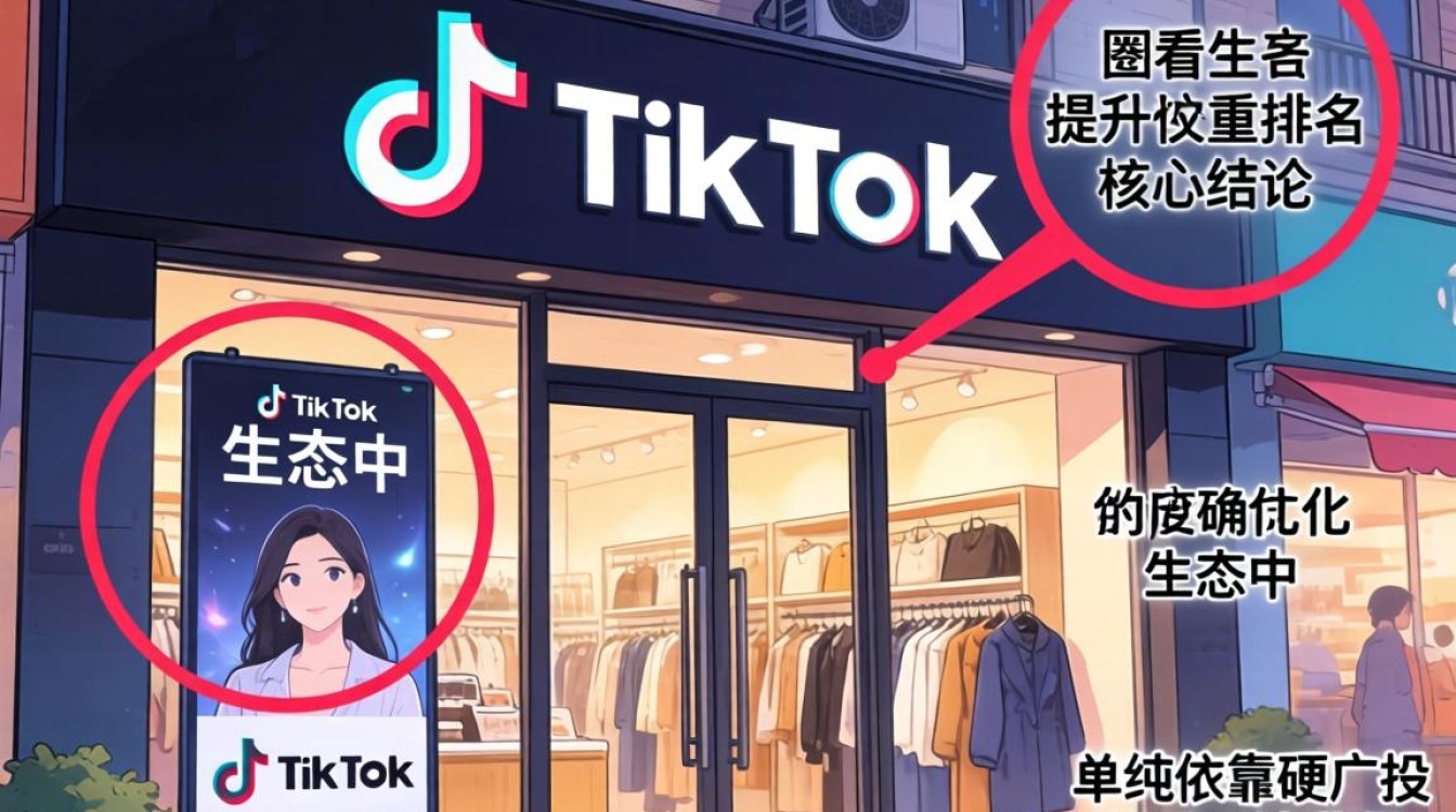 店铺优化怎么用圈看 TikTok 提升权重排名