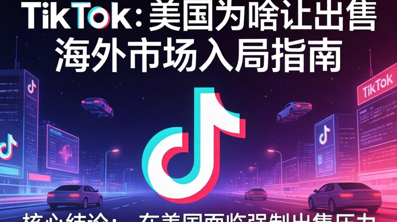 TikTok 美国被售原因及海外市场入局指南