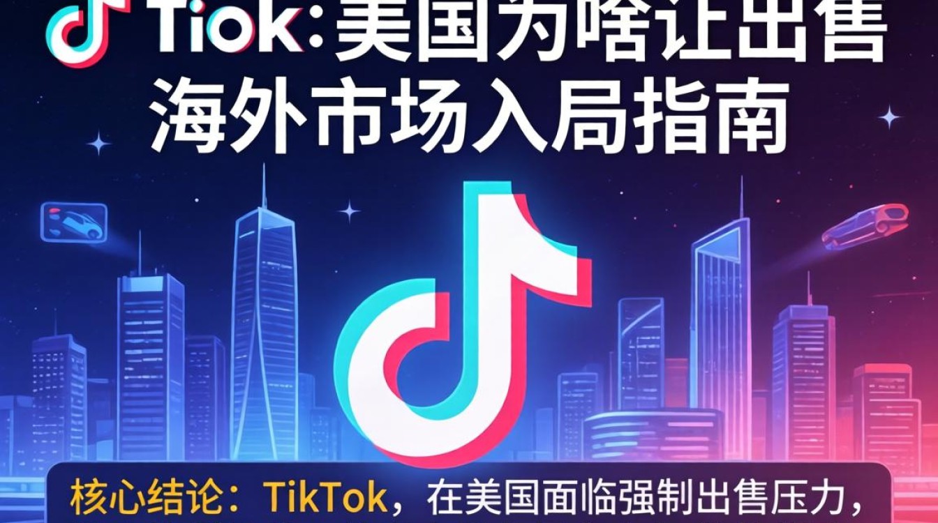 TikTok 美国被售原因及海外市场入局指南