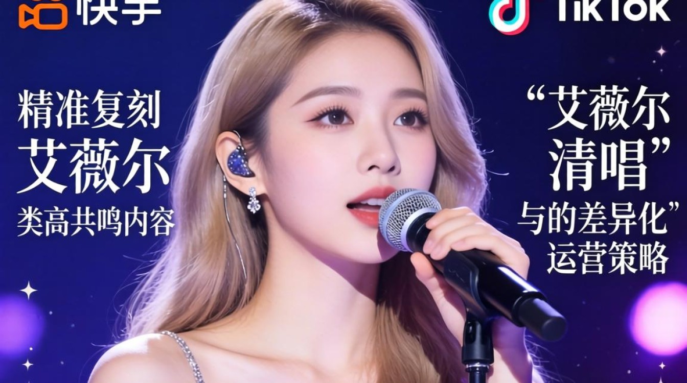 快手艾薇儿清唱 TikTok 涨粉秘籍普通人可学