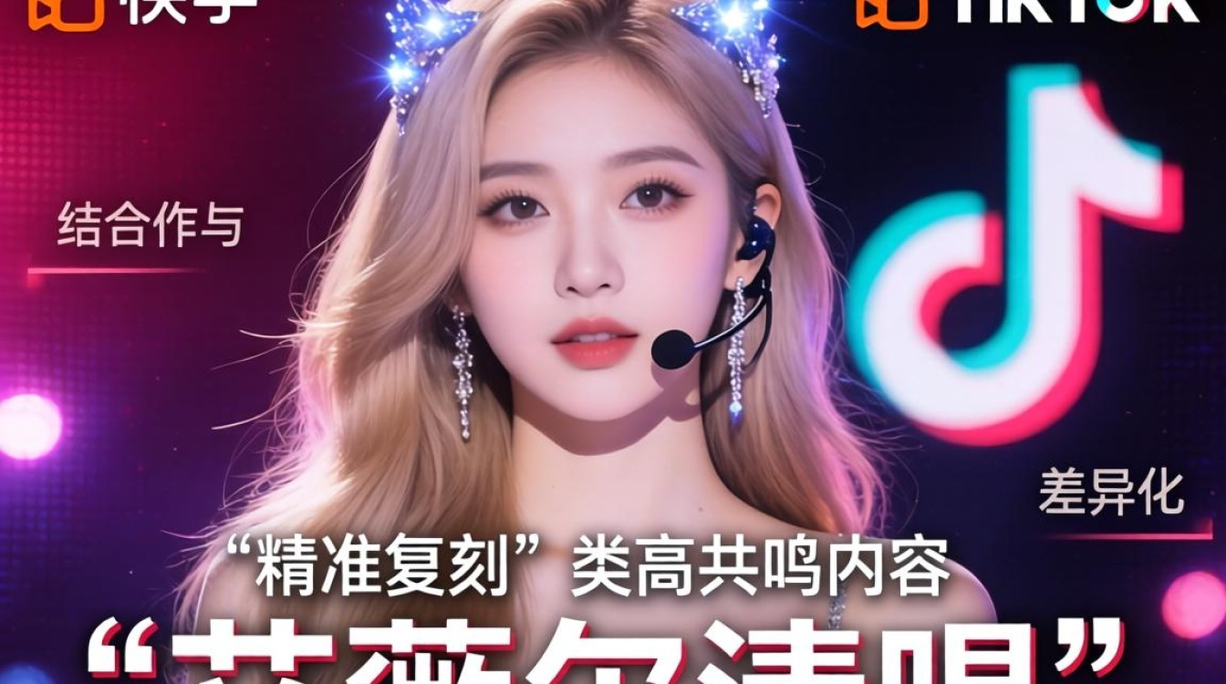 快手艾薇儿清唱 TikTok 涨粉秘籍普通人可学