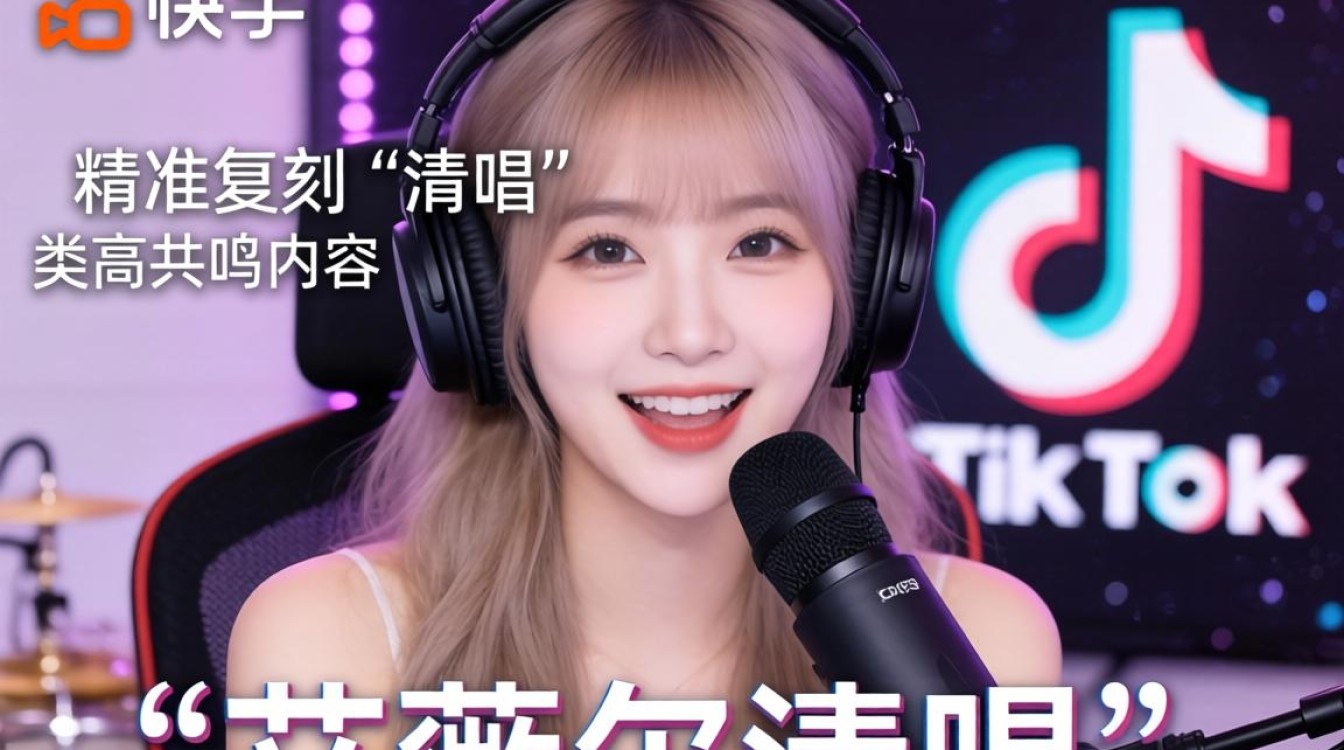 快手艾薇儿清唱 TikTok 涨粉秘籍普通人可学