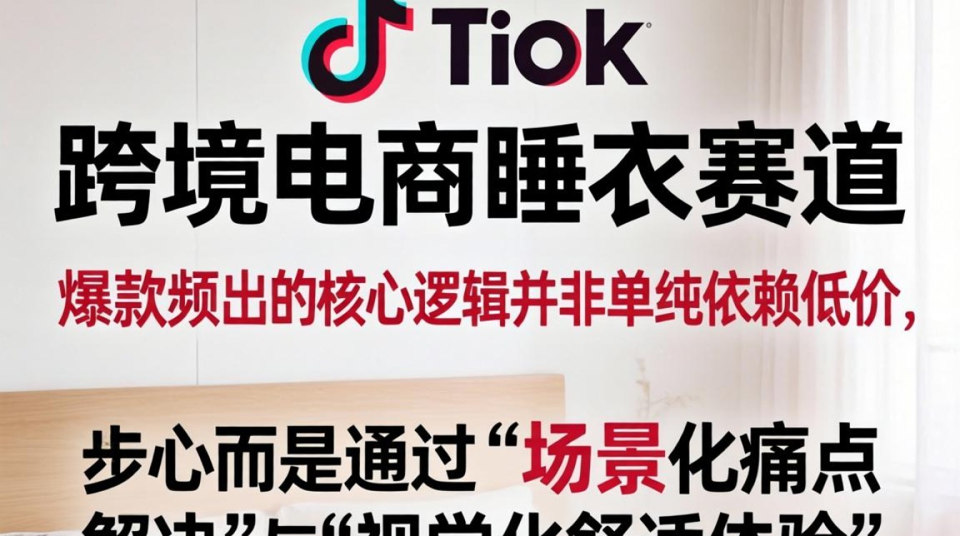 TikTok 跨境电商睡衣内容创作技巧