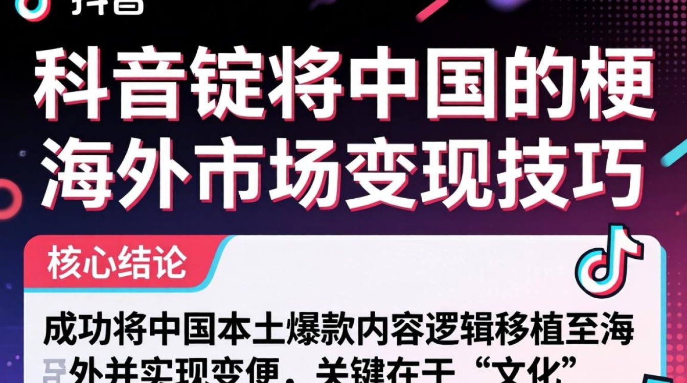 TikTok 来自中国的梗 海外市场变现技巧