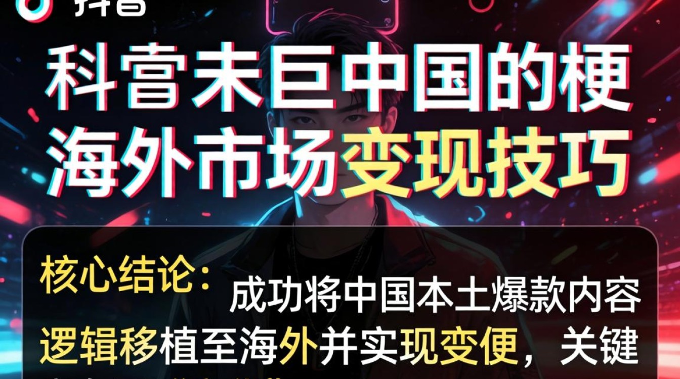 TikTok 来自中国的梗 海外市场变现技巧