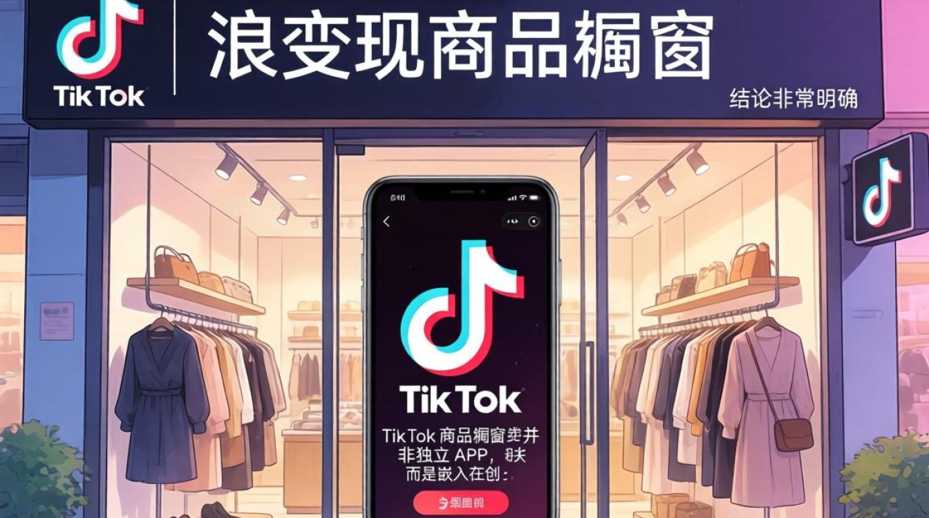 TikTok 商品橱窗页面在哪