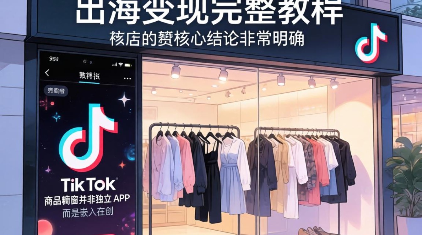 TikTok 商品橱窗页面在哪
