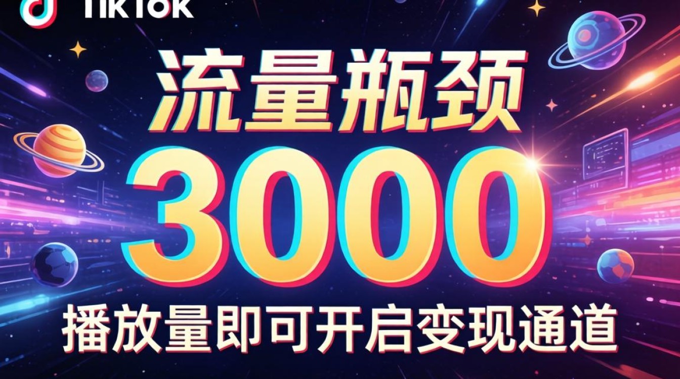 TikTok 3000 播放量怎么变现