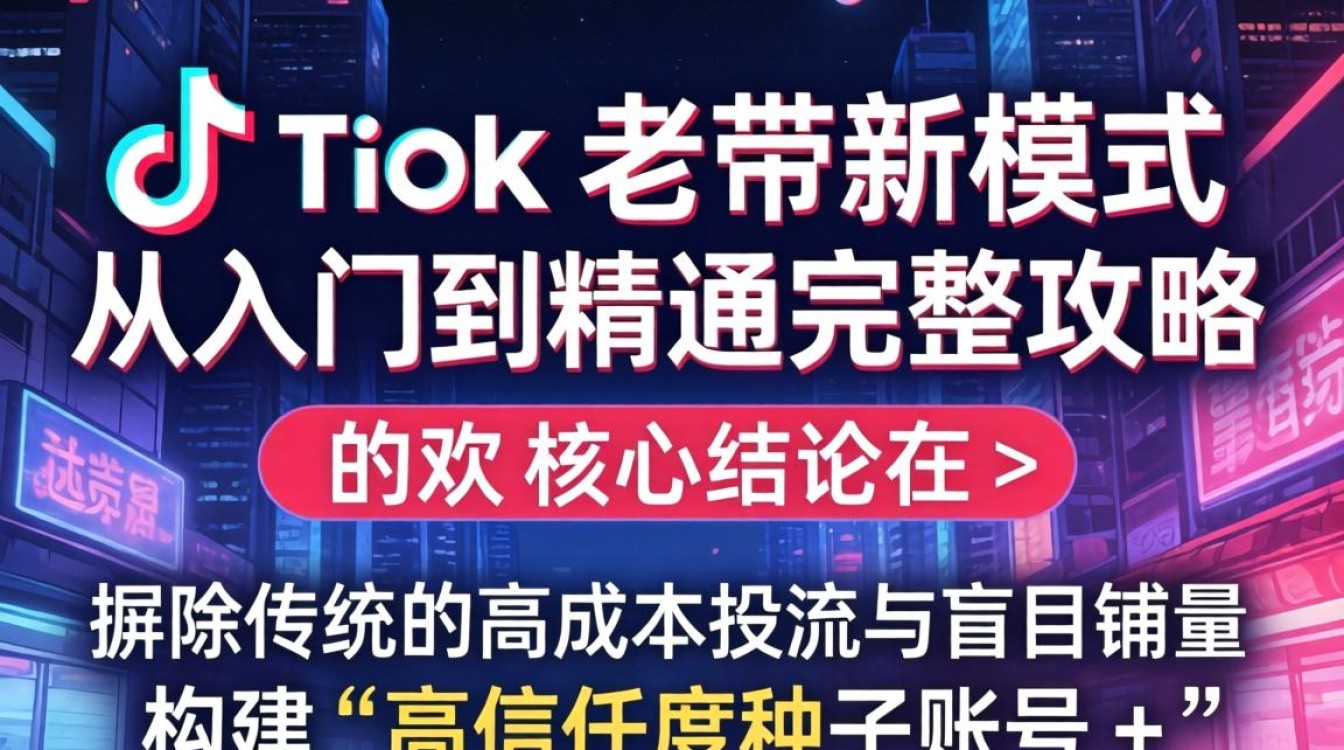 TikTok 老带新模式从入门到精通完整攻略