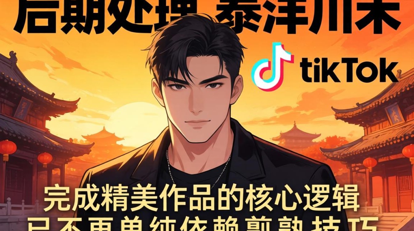后期处理泰洋川禾 tiktok 完成精美作品