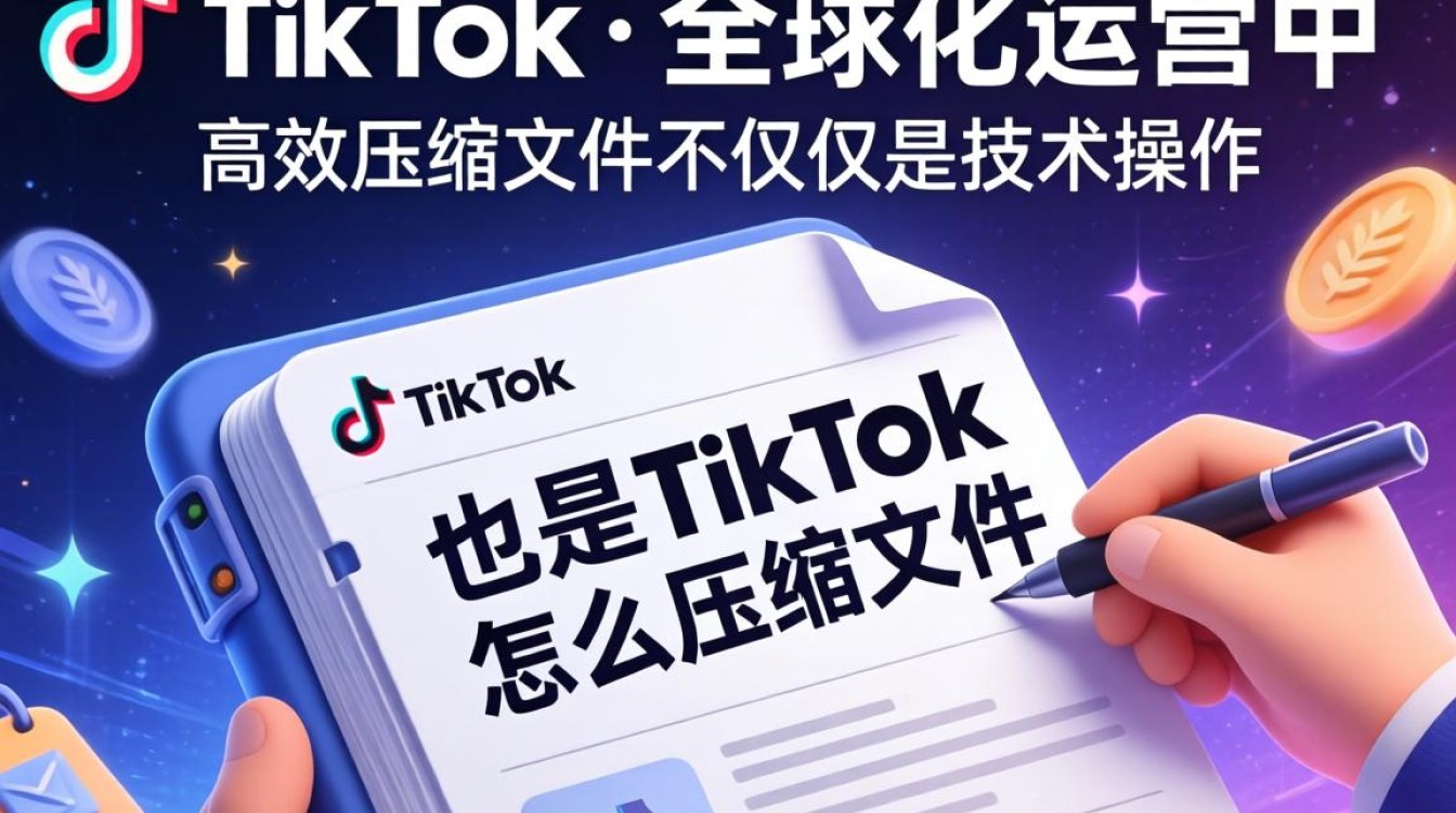 TikTok 文件压缩技巧与全球化运营策略