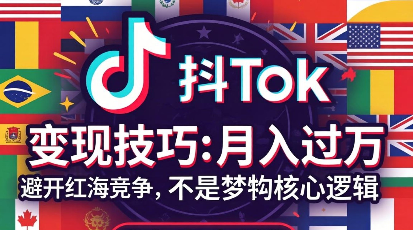 TikTok 开通的全部国家 变现技巧