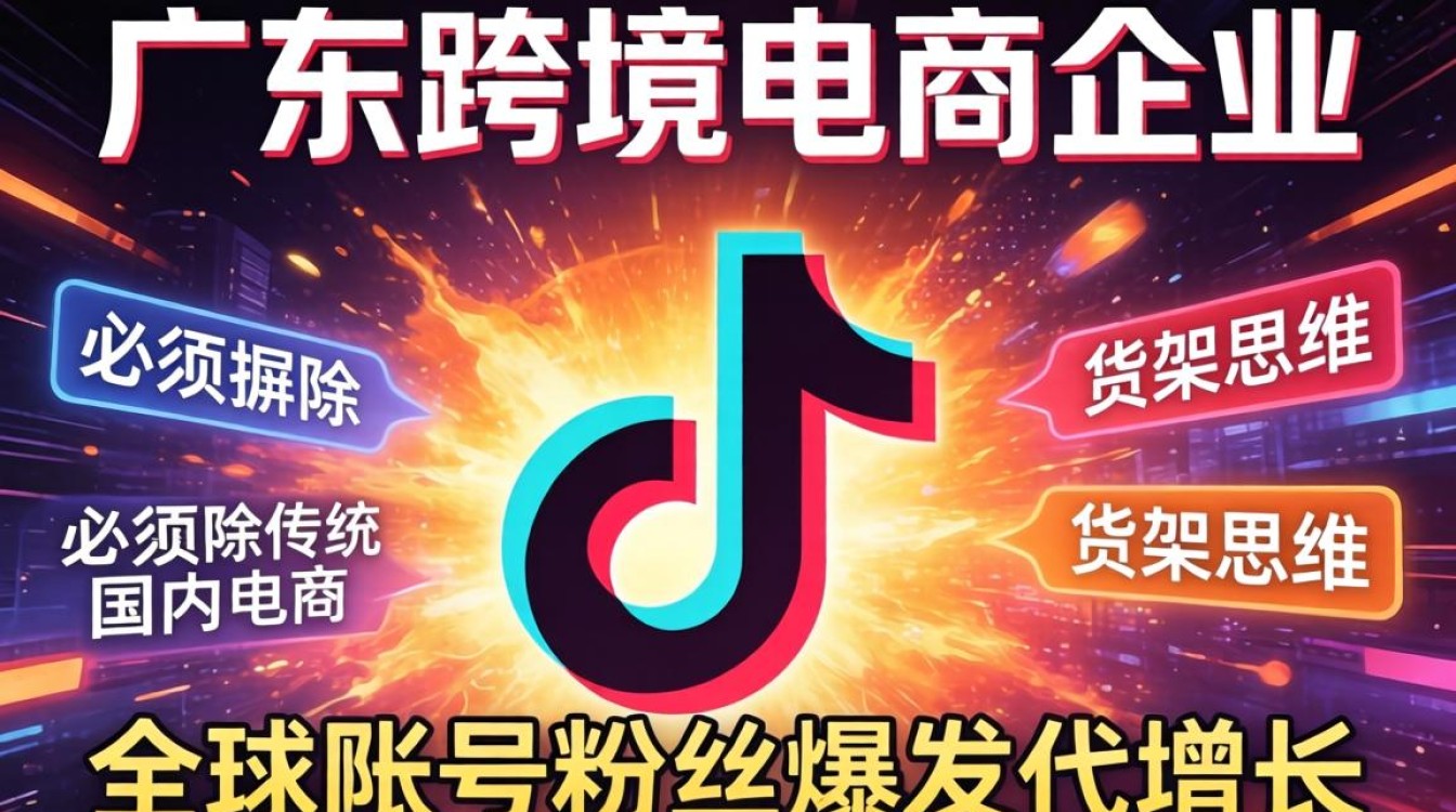 TikTok 跨境电商广东 全球账号粉丝增长秘籍