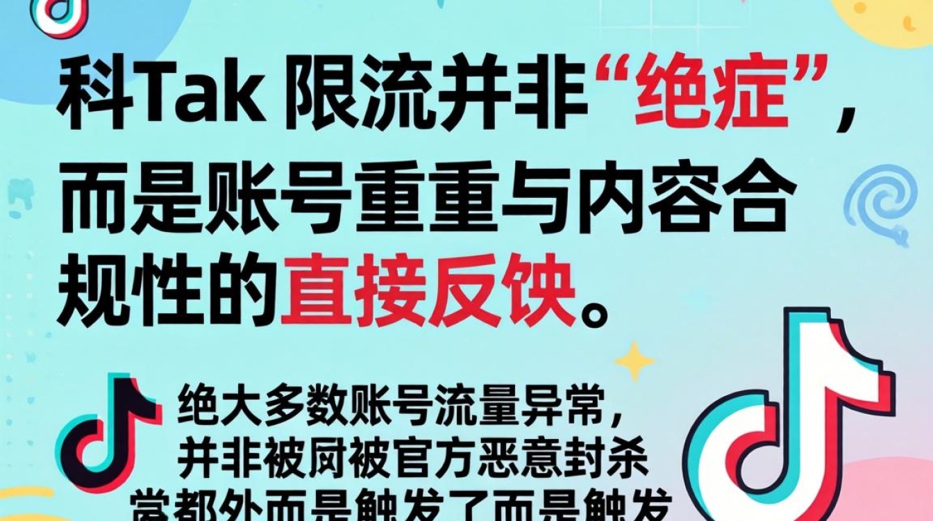 TikTok 账号限流原因及解决方案