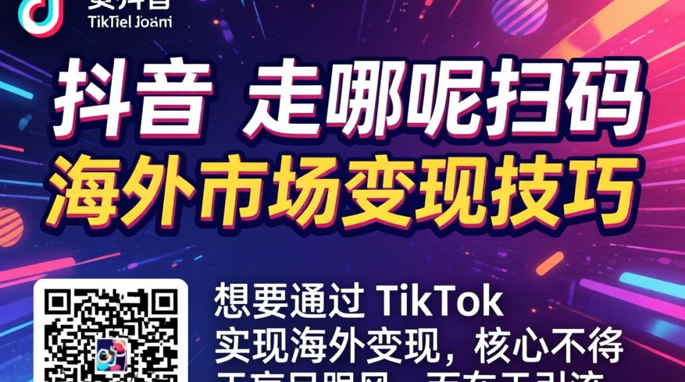 TikTok 走哪里扫码?海外变现技巧与流量密码全解析 海外变现技巧与流量密码全解析