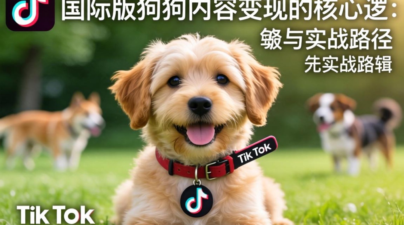 TikTok 国际版狗狗 海外市场变现技巧