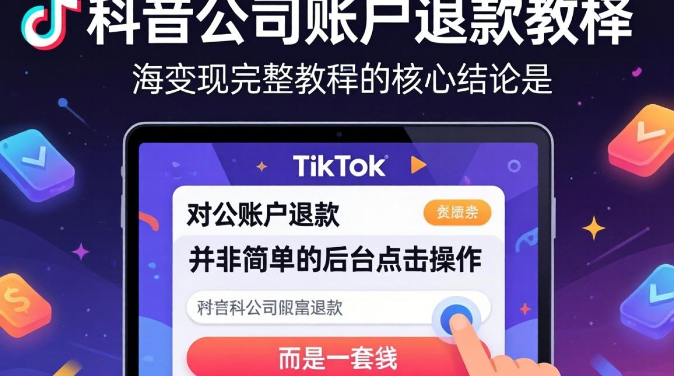TikTok 对公账户退款流程及出海变现技巧