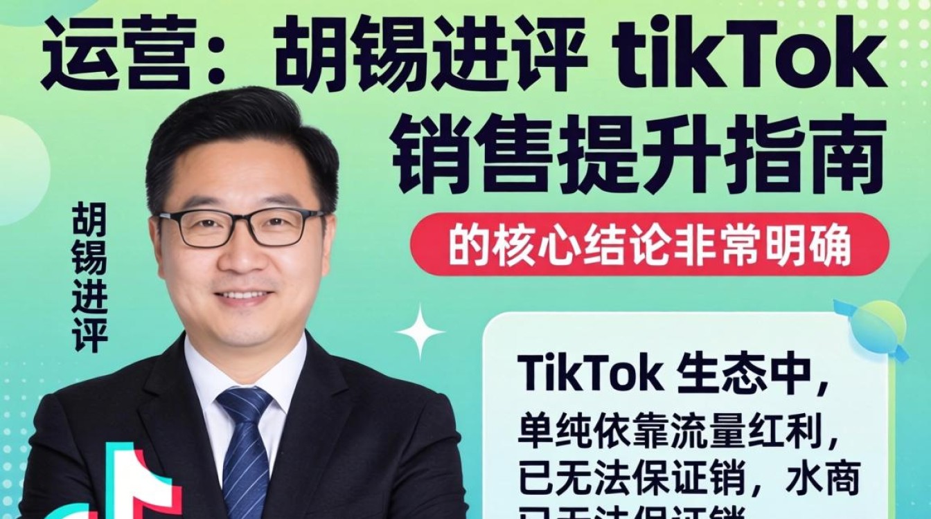 胡锡进评tiktok能带货吗