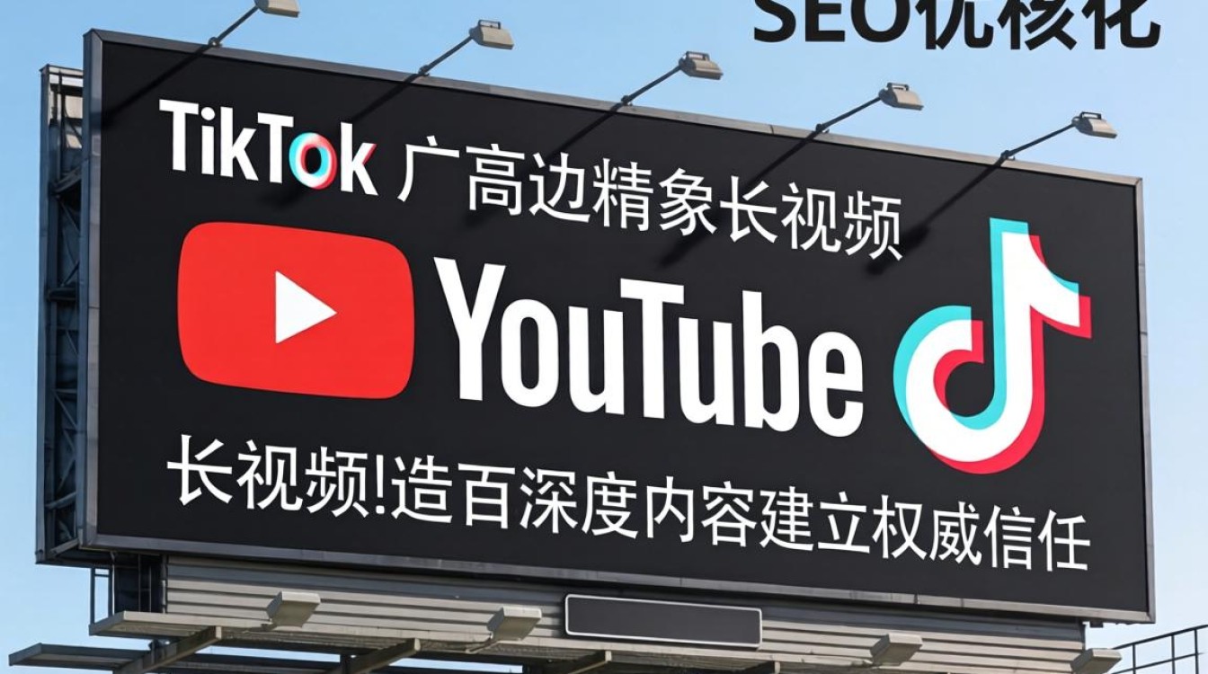 YouTube 做 TikTok 广告牌 SEO 优化提升曝光