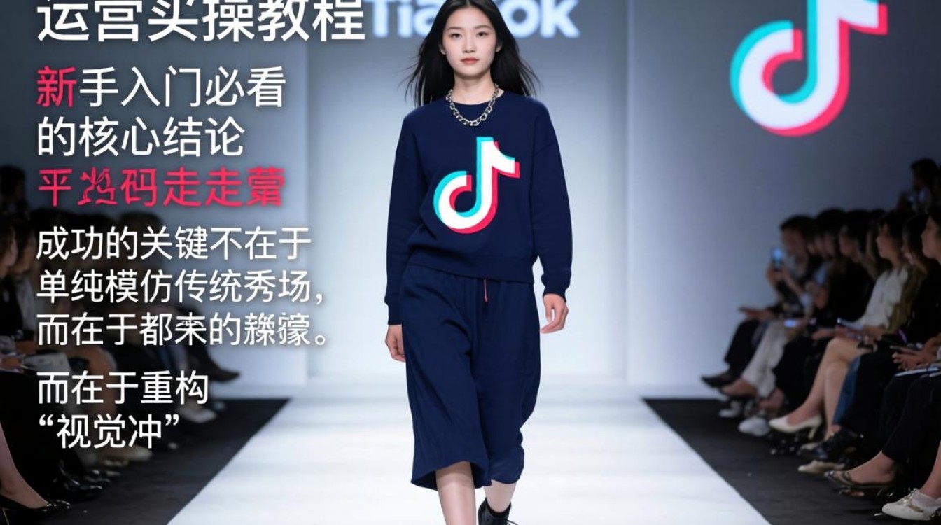 TikTok t台走秀运营实操教程新手入门必看