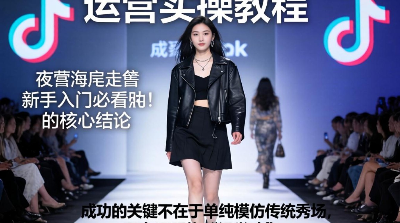 TikTok t台走秀运营实操教程新手入门必看