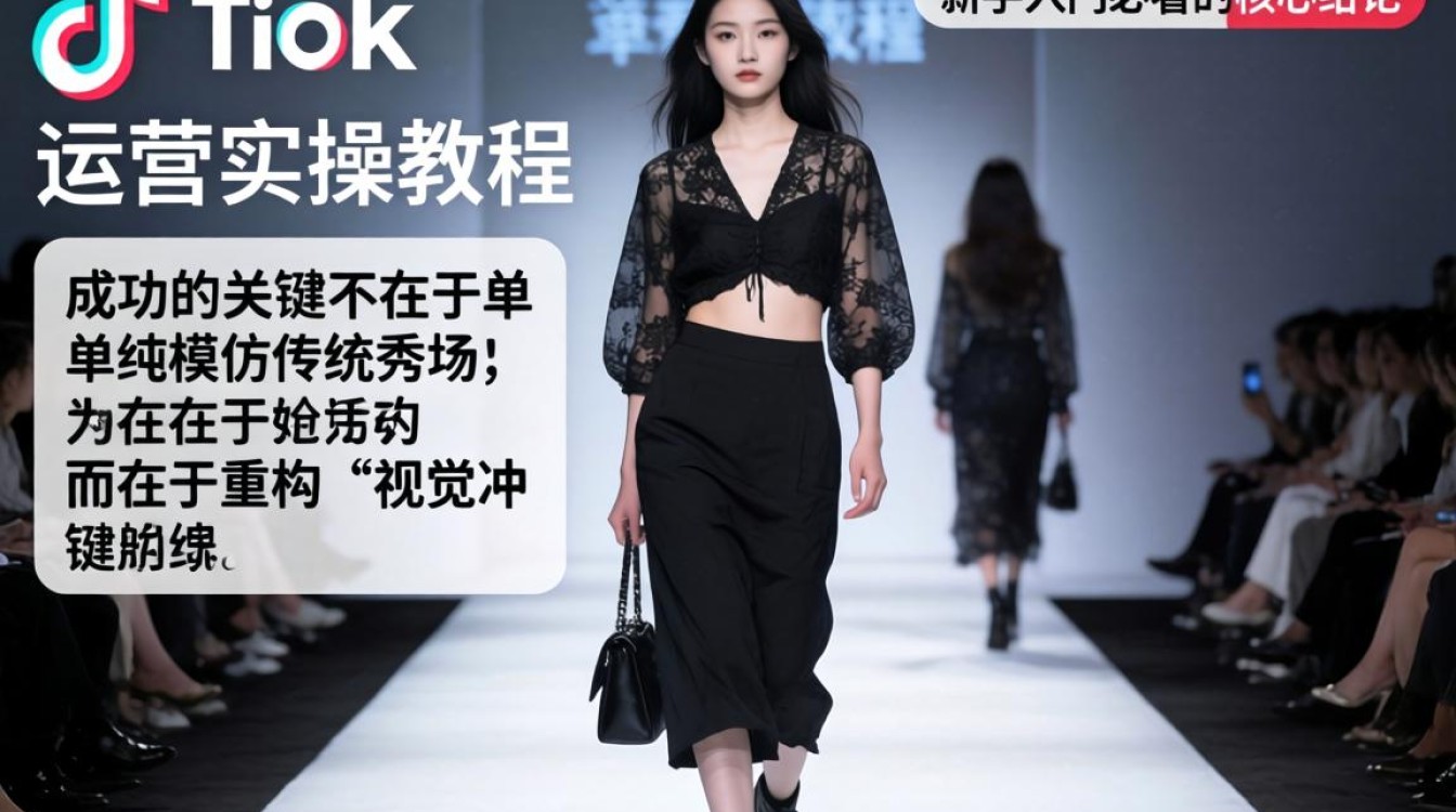 TikTok t台走秀运营实操教程新手入门必看