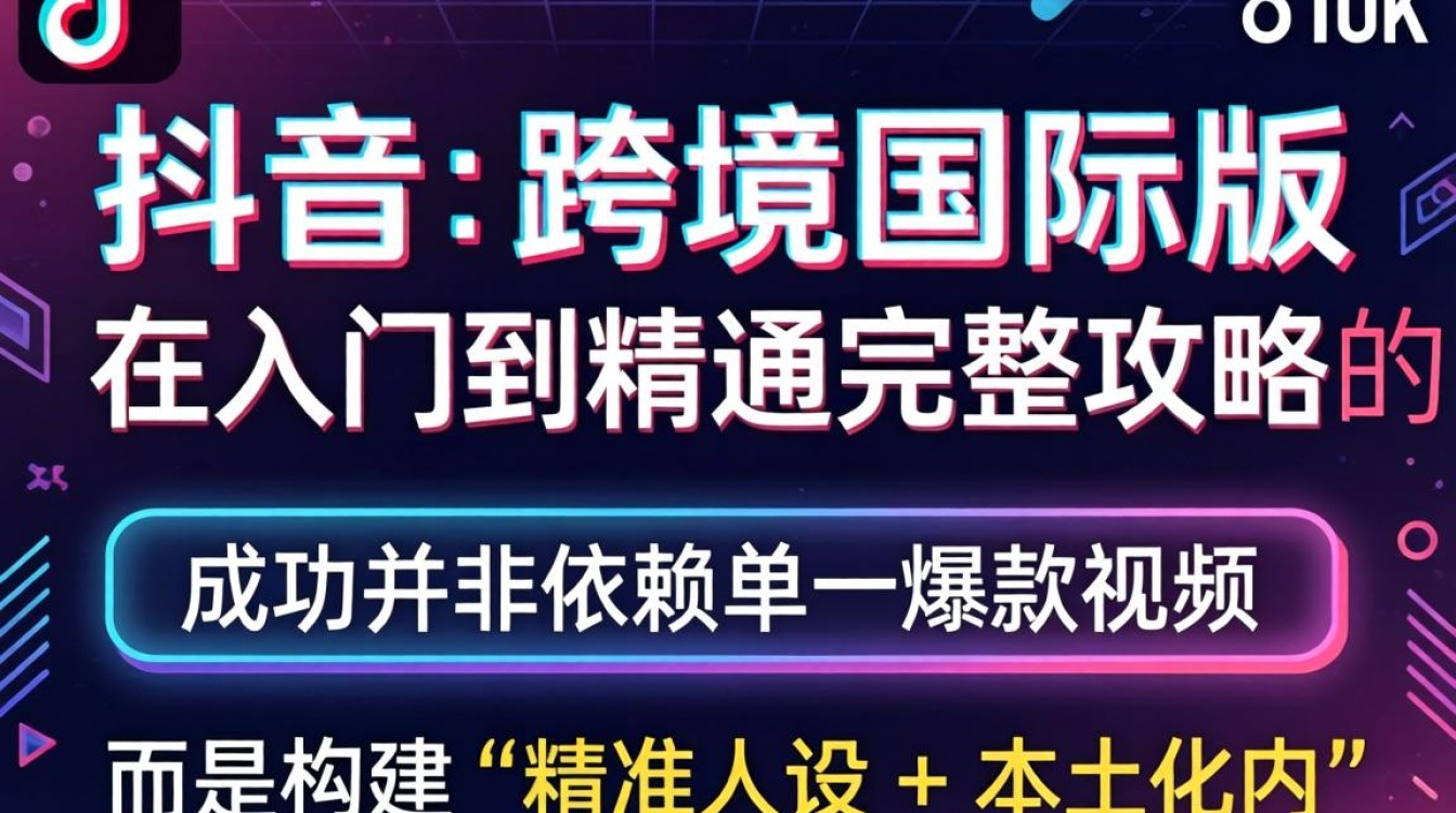 TikTok 跨境国际版从入门到精通完整攻略